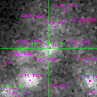 M33C-8293 in filter V on MJD  60205.160