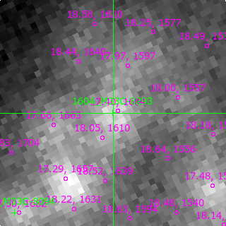 M33C-8293 in filter V on MJD  60262.130
