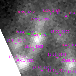 M33C-8293 in filter V on MJD  60292.190