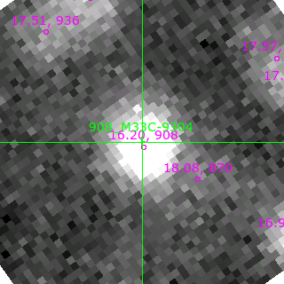 M33C-9304 in filter I on MJD  58812.220