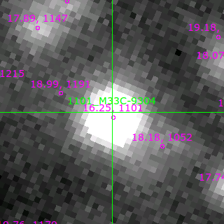 M33C-9304 in filter R on MJD  57964.350
