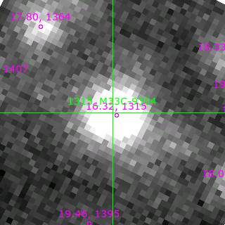 M33C-9304 in filter V on MJD  58108.110