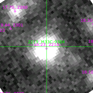 M33C-9304 in filter V on MJD  58902.060