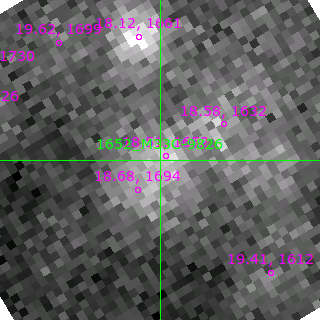 M33C-9826 in filter B on MJD  59161.090