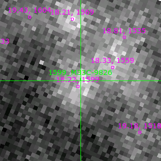 M33C-9826 in filter V on MJD  57964.350