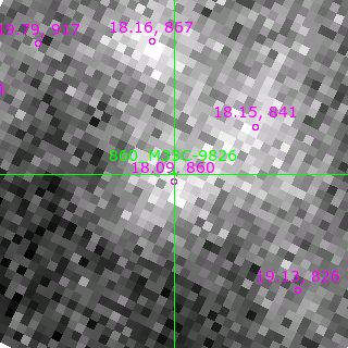 M33C-9826 in filter V on MJD  58045.160