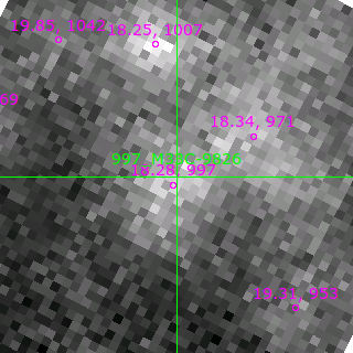 M33C-9826 in filter V on MJD  58103.160