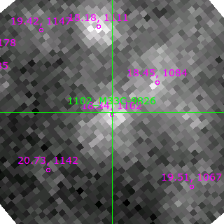 M33C-9826 in filter V on MJD  58695.360
