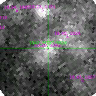 M33C-9826 in filter V on MJD  58784.120