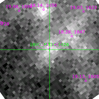 M33C-9826 in filter V on MJD  58812.220