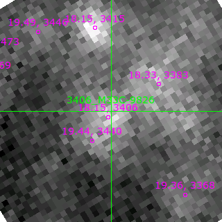M33C-9826 in filter V on MJD  59082.320