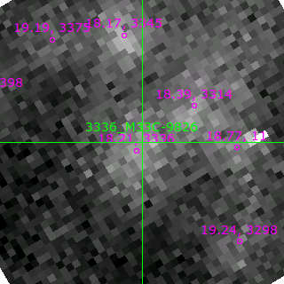 M33C-9826 in filter V on MJD  59161.090