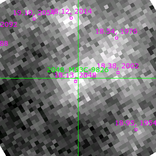 M33C-9826 in filter V on MJD  59171.110