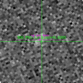PSO-J10.8180+41.6265 in filter B on MJD  60205.090