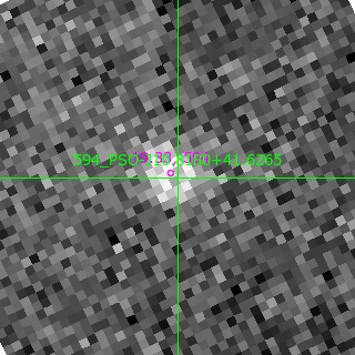 PSO-J10.8180+41.6265 in filter B on MJD  60261.080