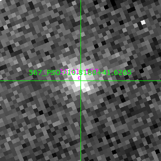 PSO-J10.8180+41.6265 in filter V on MJD  60587.160