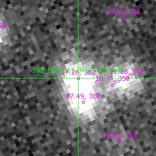 PSO-J11.0457+41.5548 in filter B on MJD  60172.170
