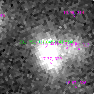 PSO-J11.0457+41.5548 in filter B on MJD  60202.100