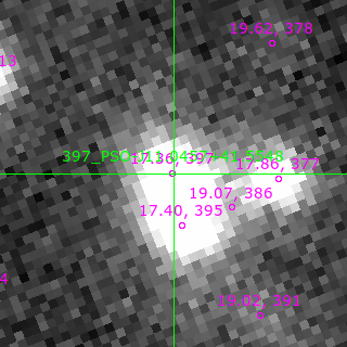 PSO-J11.0457+41.5548 in filter B on MJD  60649.080