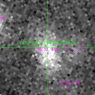 PSO-J11.0457+41.5548 in filter I on MJD  57928.370