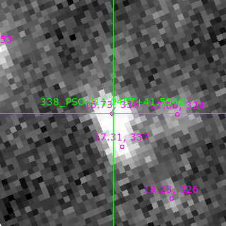 PSO-J11.0457+41.5548 in filter I on MJD  60587.100