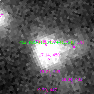 PSO-J11.0457+41.5548 in filter R on MJD  60290.100