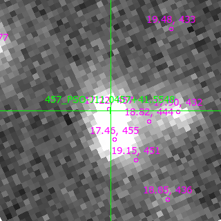 PSO-J11.0457+41.5548 in filter V on MJD  60172.170