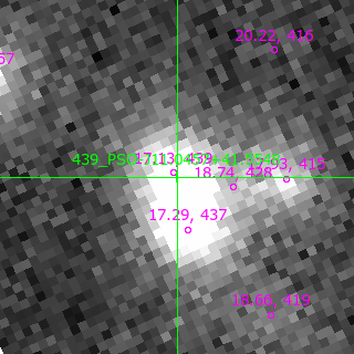 PSO-J11.0457+41.5548 in filter V on MJD  60251.010