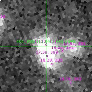 PSO-J11.0457+41.5548 in filter V on MJD  60529.230