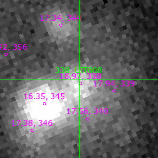 UIT008 in filter V on MJD  60592.110