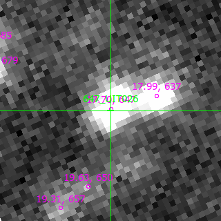 UIT026 in filter B on MJD  60172.400