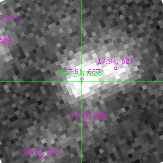 UIT026 in filter B on MJD  60290.210