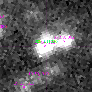 UIT026 in filter B on MJD  60342.110