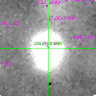 UIT218 in filter B on MJD  59794.380