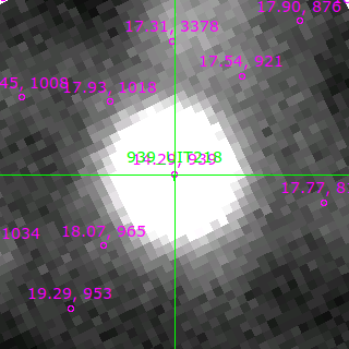 UIT218 in filter B on MJD  59904.120