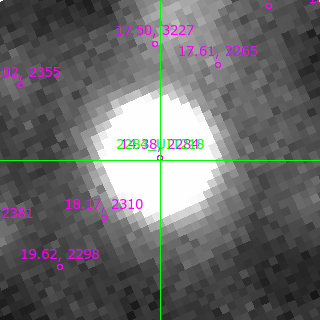 UIT218 in filter B on MJD  60290.170