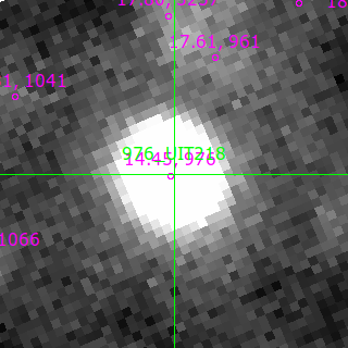 UIT218 in filter B on MJD  60504.380