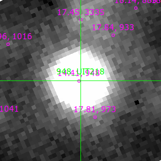 UIT218 in filter B on MJD  60556.260