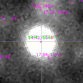 UIT218 in filter B on MJD  60651.160