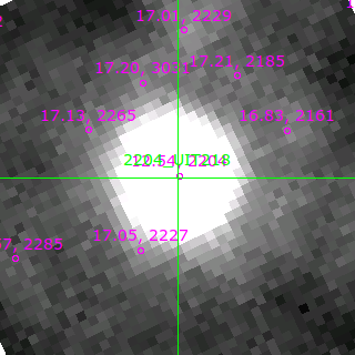 UIT218 in filter I on MJD  59932.140