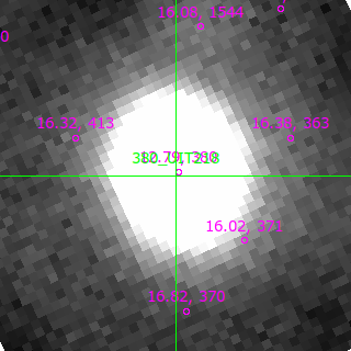 UIT218 in filter I on MJD  60227.130