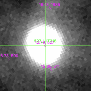 UIT218 in filter I on MJD  60290.170