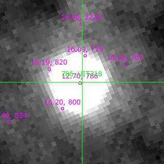 UIT218 in filter I on MJD  60342.090
