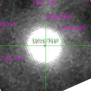 UIT218 in filter I on MJD  60506.370