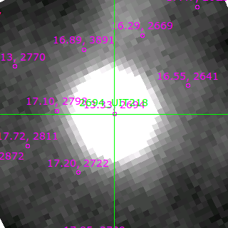 UIT218 in filter R on MJD  59903.220