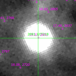 UIT218 in filter R on MJD  60172.380