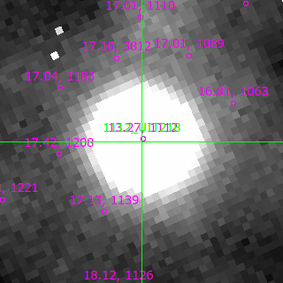 UIT218 in filter R on MJD  60205.160