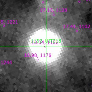 UIT218 in filter R on MJD  60504.380