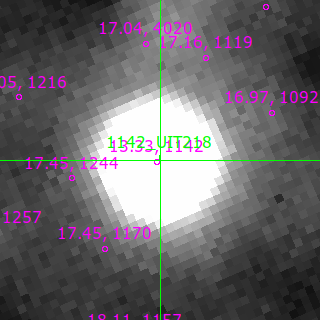 UIT218 in filter R on MJD  60556.260