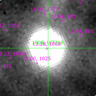 UIT218 in filter R on MJD  60564.220